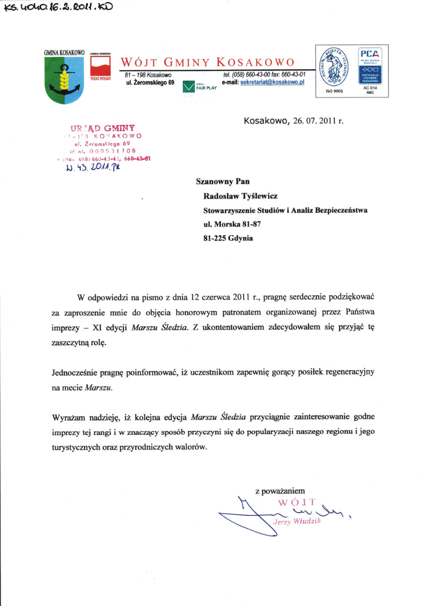 Marsz a ekologia