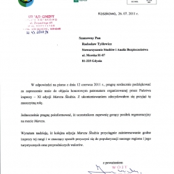 Marsz a ekologia